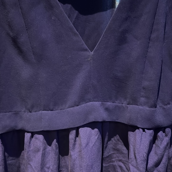 Aritzia Wilfred blue silk dress - 2 - Picture 2 of 6